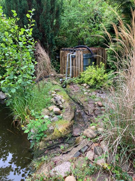 Steinfolie Teich